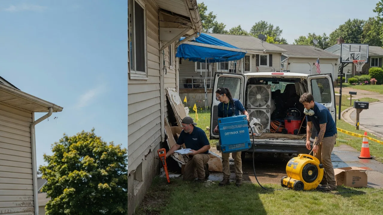 Ceiling Leak Cleanup in Ridgeland, WI near me